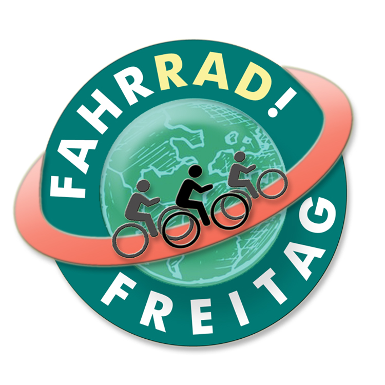 Aufkleber FahrRad!-Freitag